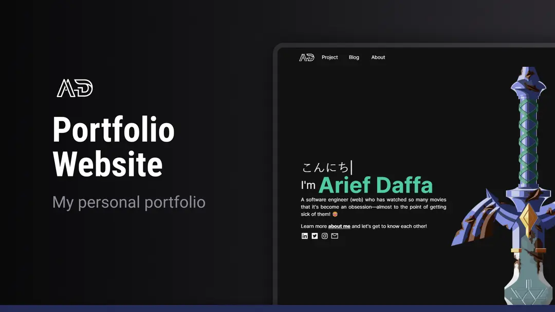 Personal Website v1